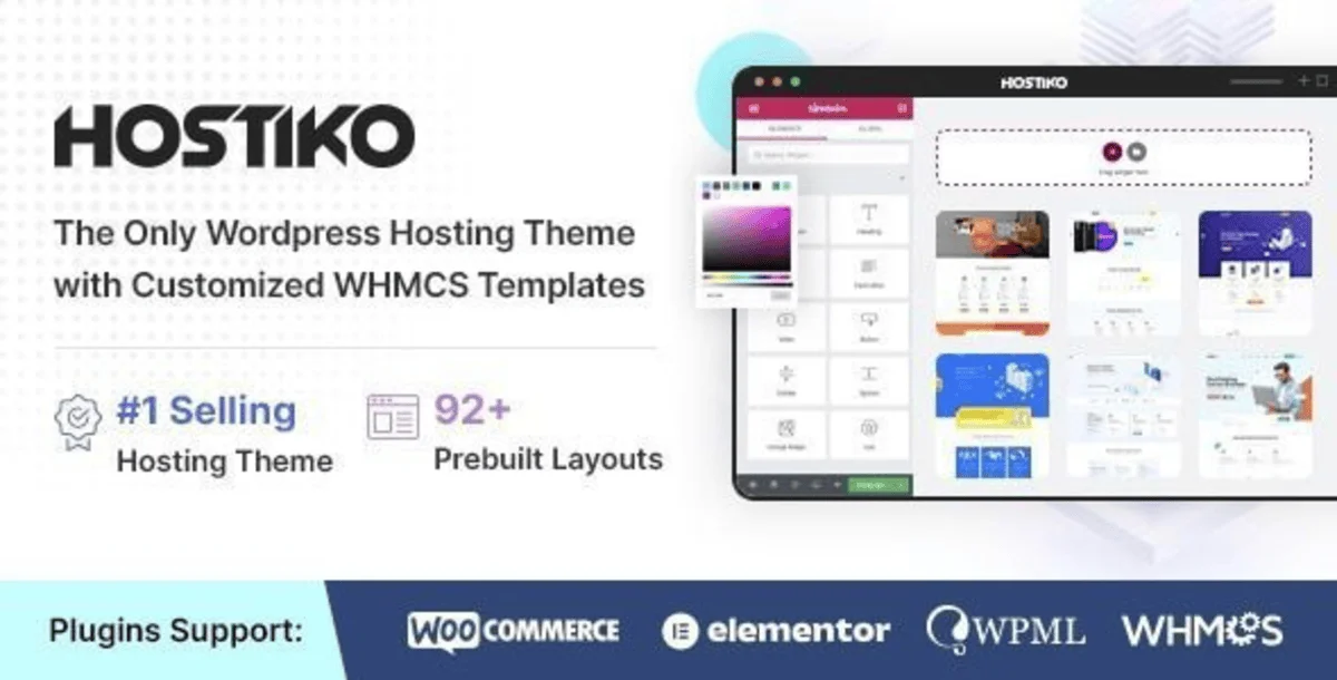 Hostiko – Hosting WordPress & WHMCS Theme