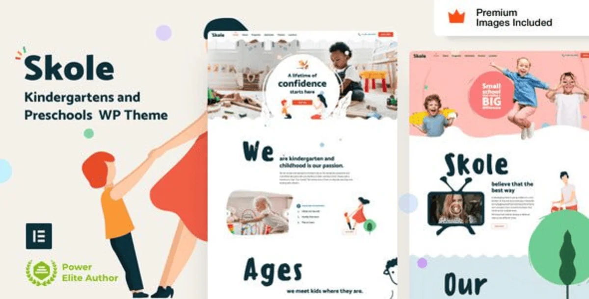 Skole – Kids School WordPress Themes