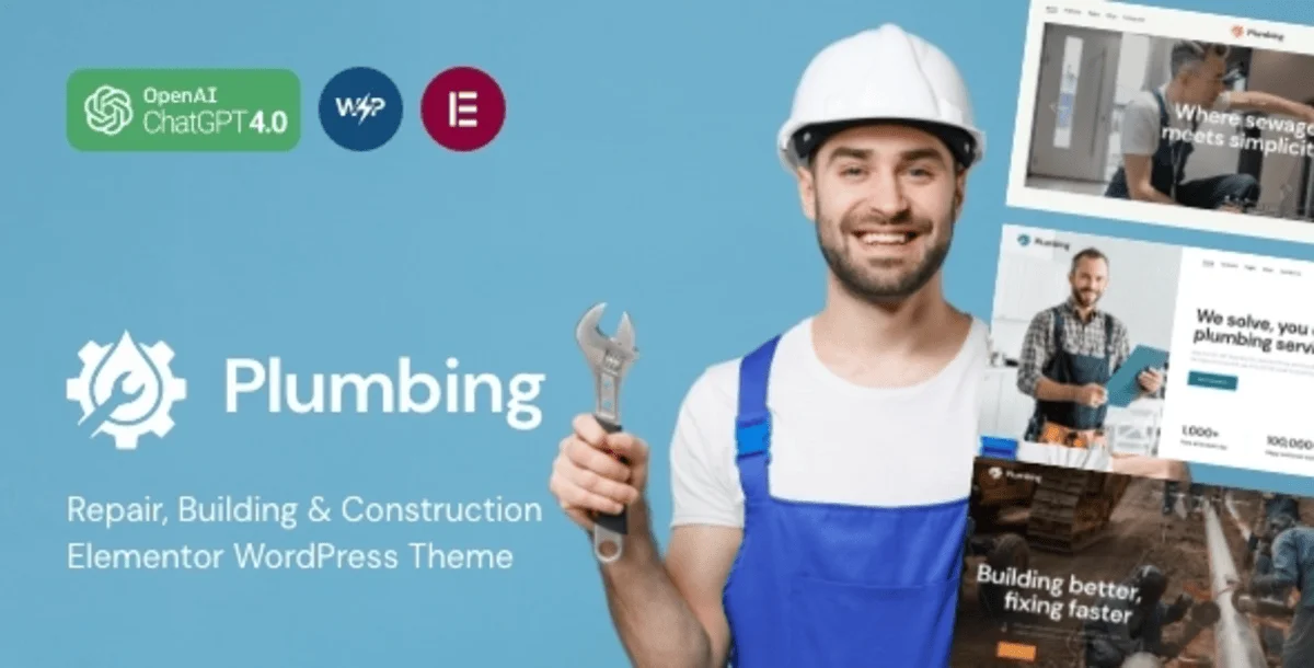 Ploming - Plumber & Handyman WordPress Theme