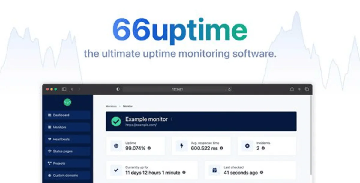 66Uptime Extended – Cronjob Monitoring software
