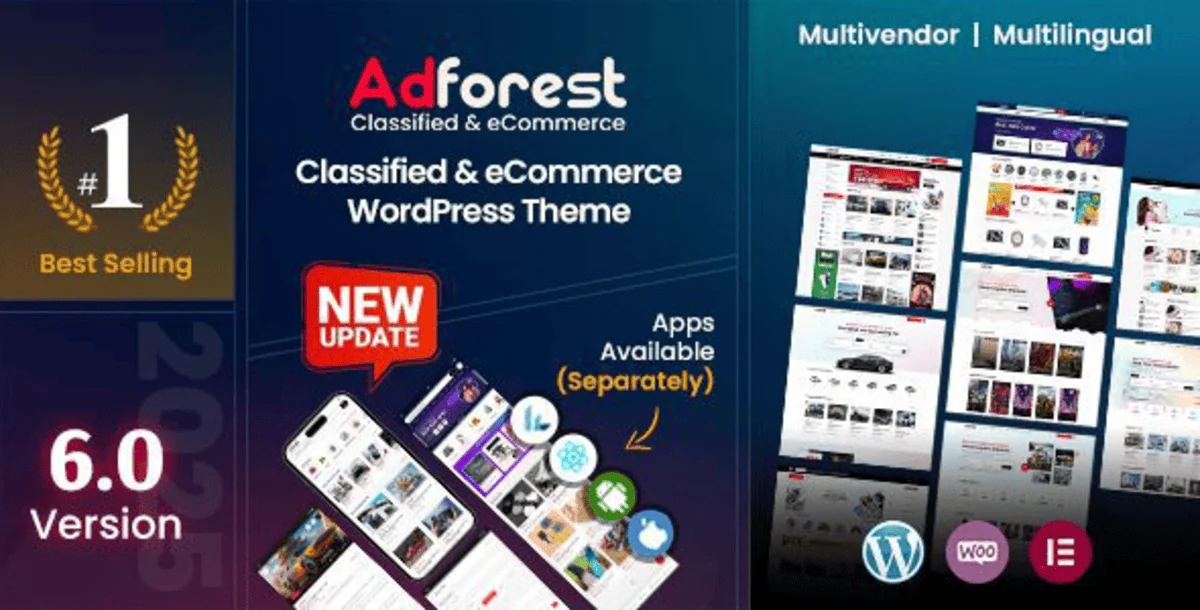 AdForest – Classified Ads WordPress Theme