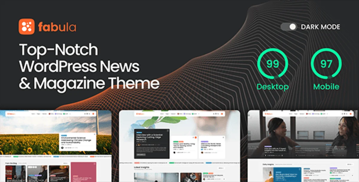 Fabula– News & Magazine WordPress ThemeBeTheme WordPress theme