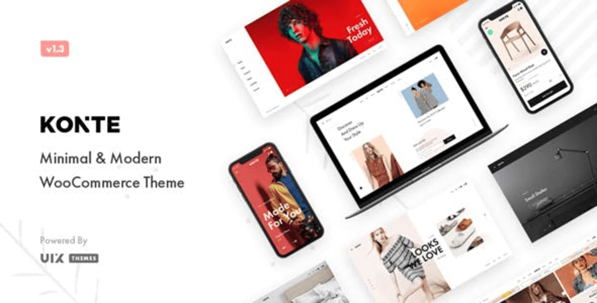 Konte – Minimal & Modern WooCommerce WordPress Themes