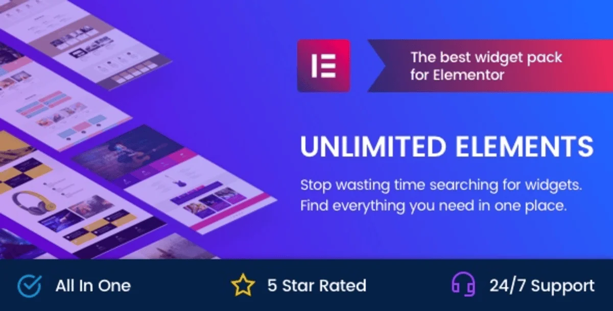 Unlimited Elements for Elementor Pro (Premium)