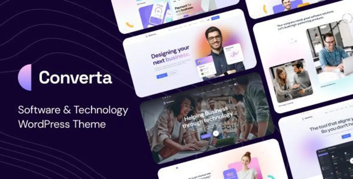 Converta – Software Company Themes 1