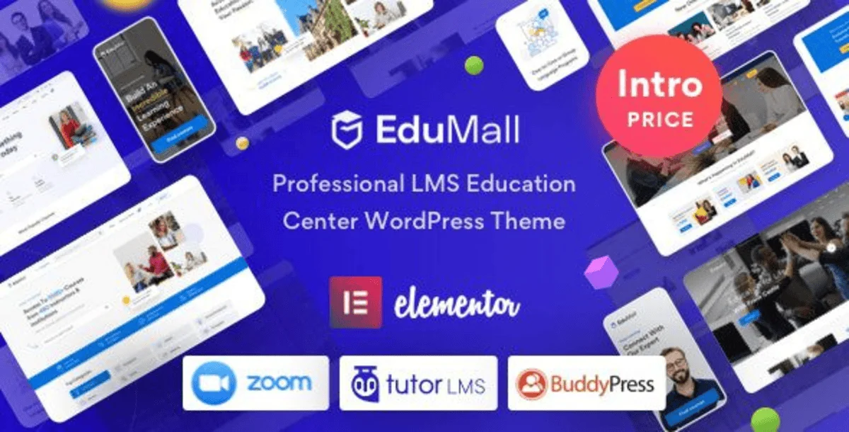 EduMall – Professional LMS Education Center WordPress Themes