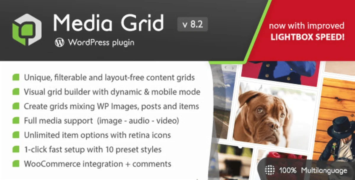Media Grid - Wordpress Responsive Portfolio Plugins