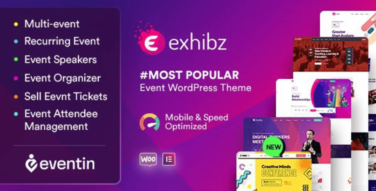 Exhibz – Event Conference WordPress Theme