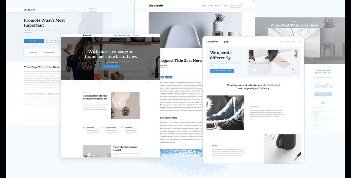 Thrive Theme Builder + Shapeshift/Ommi Theme
