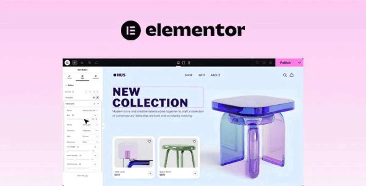 Elementor Pro – WordPress Page Builder Plugin – Template Kits