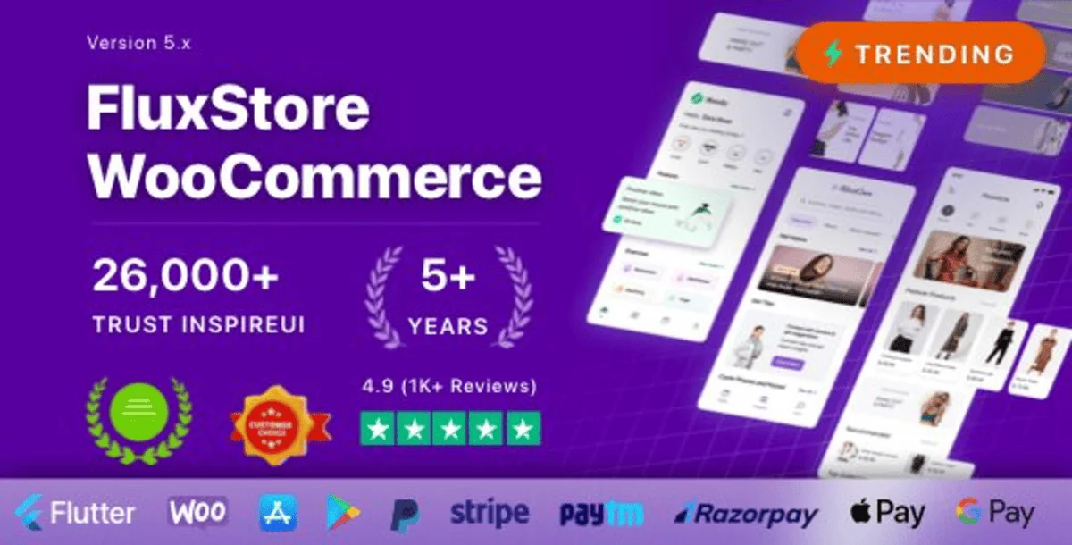 Fluxstore WooCommerce – Flutter E-commerce Full Apps
