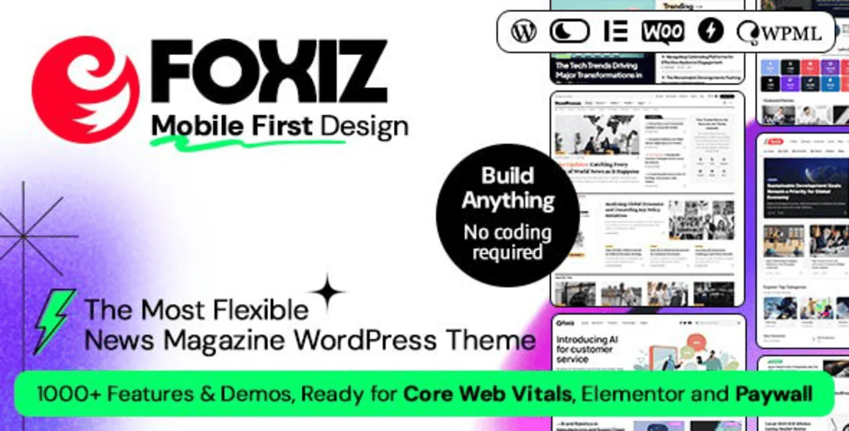 Foxiz – WordPress Newspaper News and Magazine