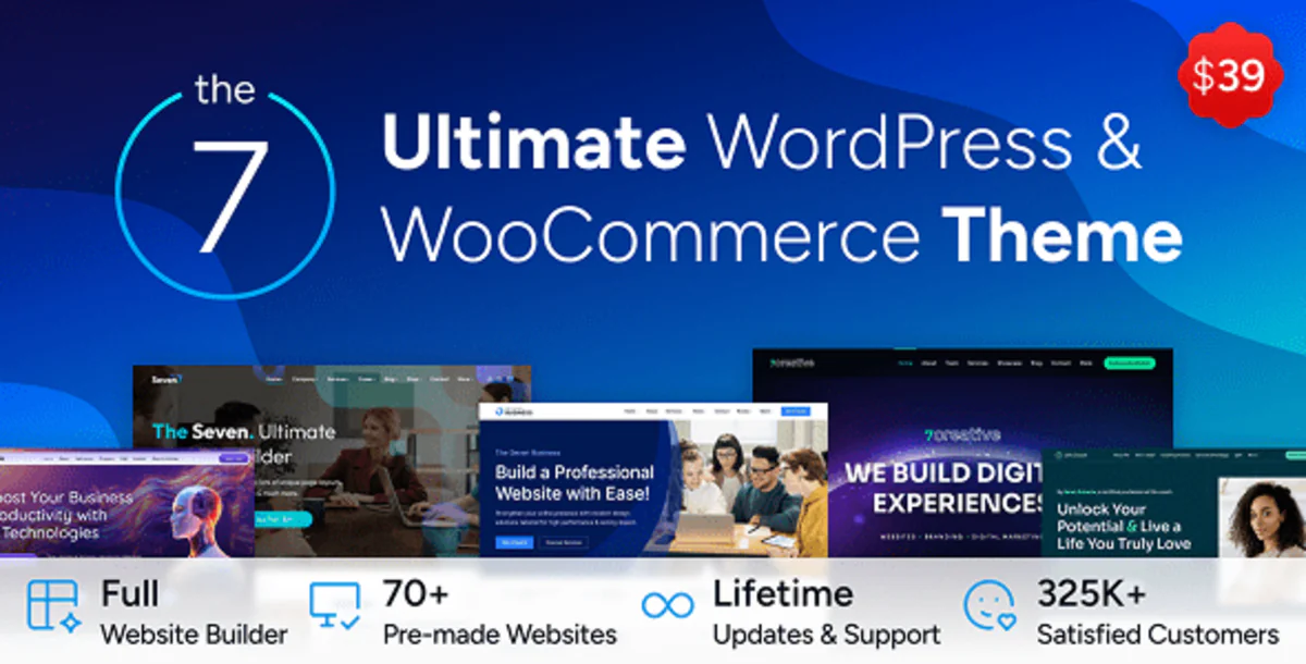 The7 v1  – Ultimate WordPress & WooCommerce Themes 1